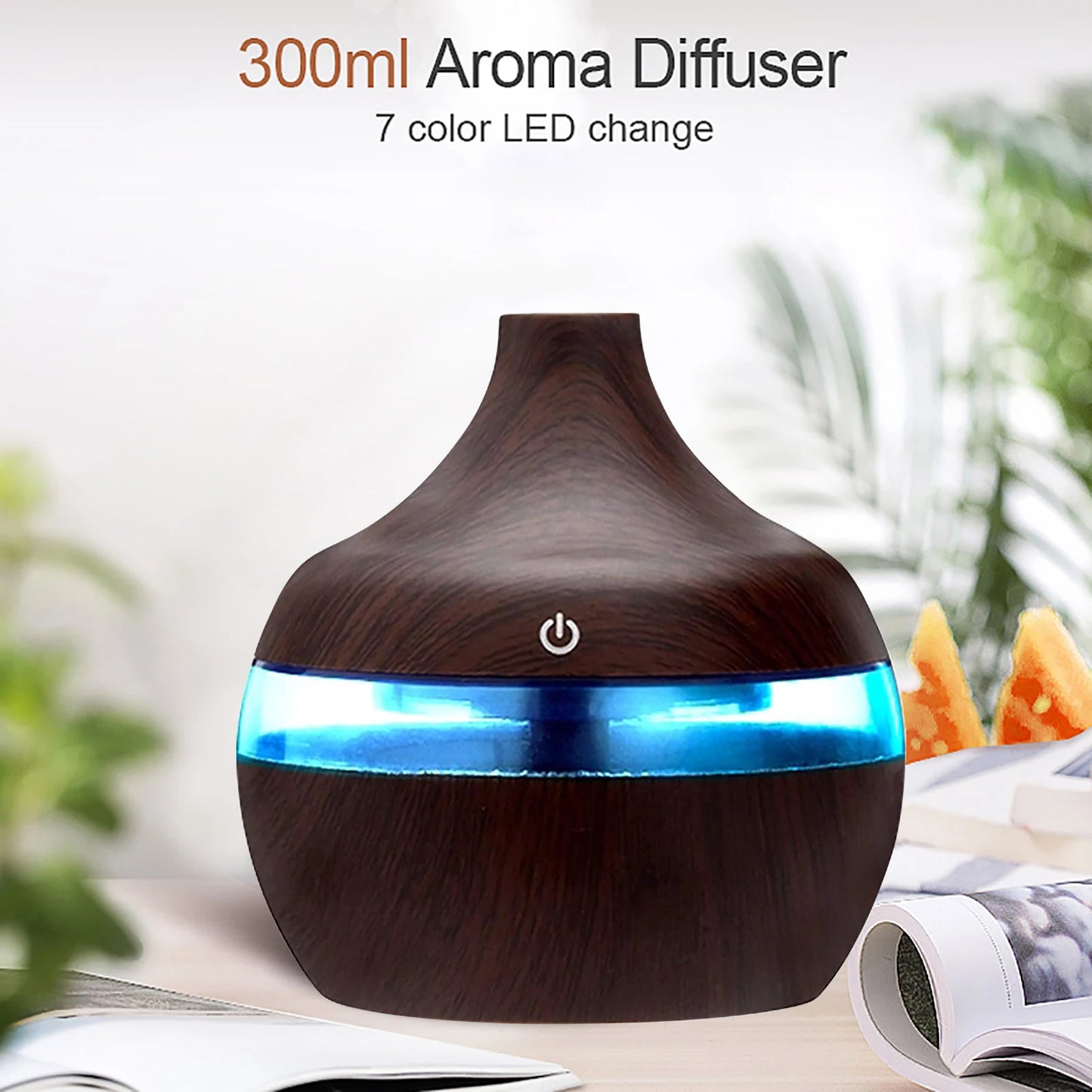 300ML Essential Aroma Oils Diffuser 5V Electric