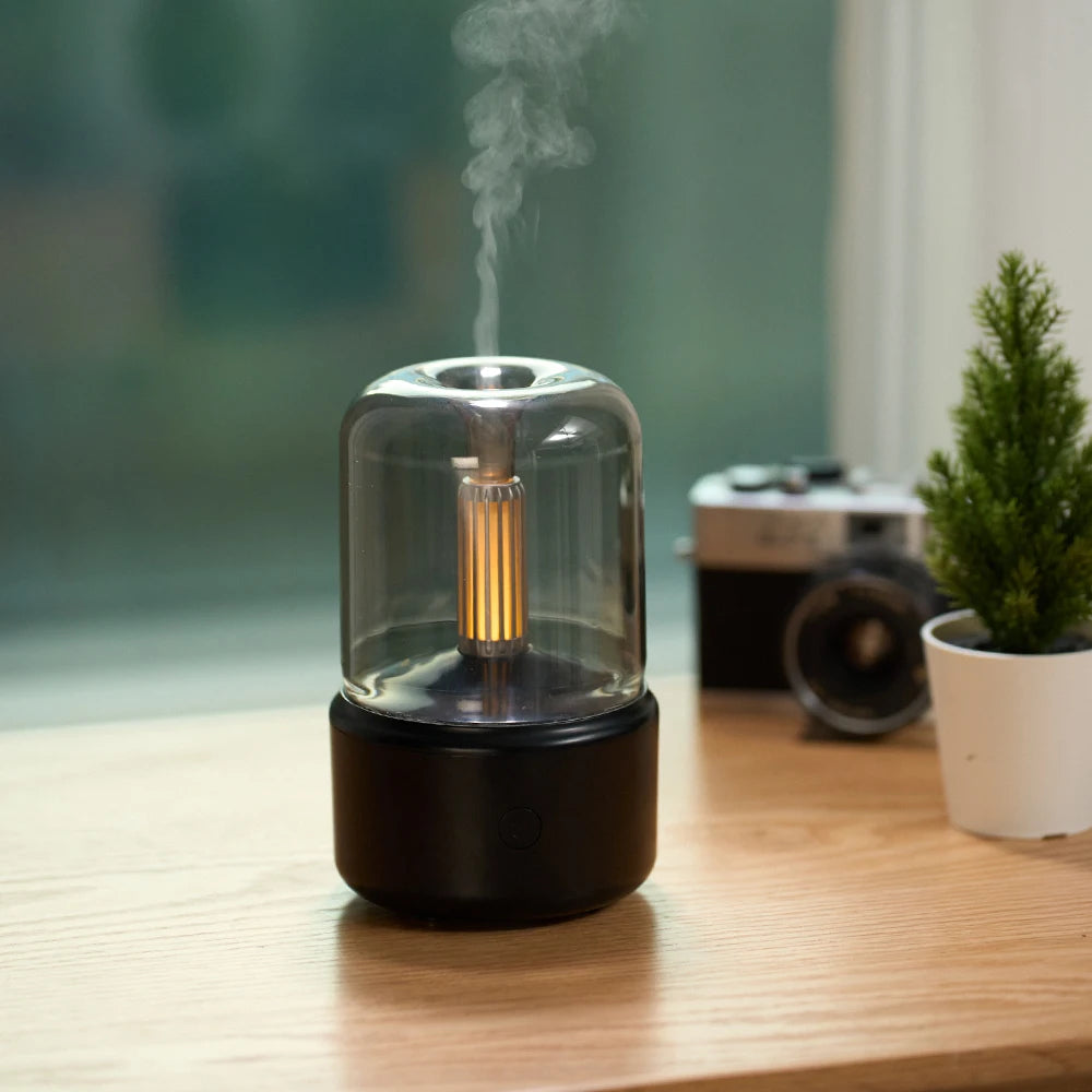 Portable Mini Aroma Diffuser Humidifier Essential, 120ml